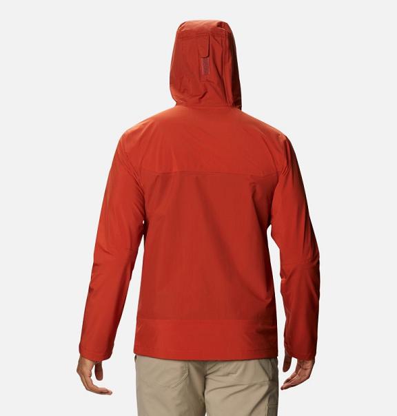 Columbia Elk Glen Softshell Jacket Red For Men's NZ42107 New Zealand